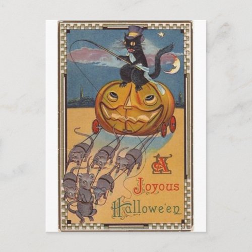 Vintage Halloween Greeting Cards Classic Posters