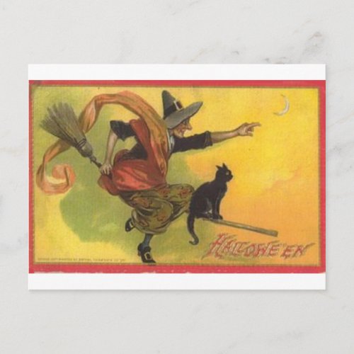 Vintage Halloween Greeting Cards Classic Posters