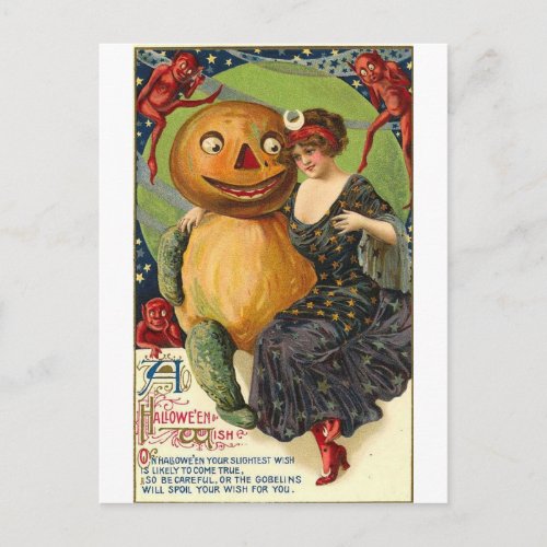 Vintage Halloween Greeting Cards Classic Posters