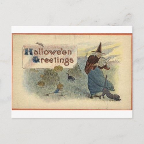 Vintage Halloween Greeting Cards Classic Posters