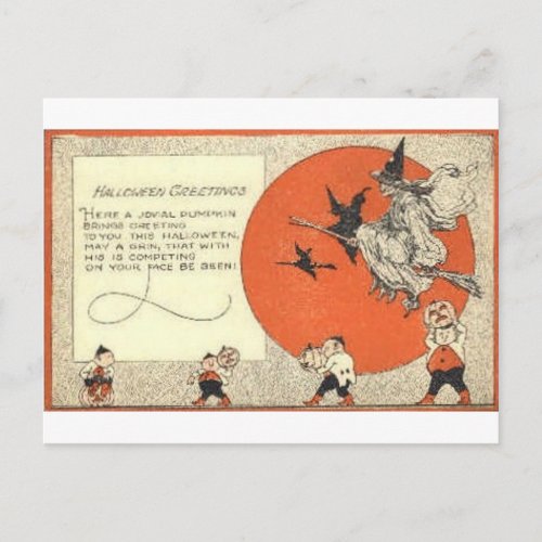 Vintage Halloween Greeting Cards Classic Posters