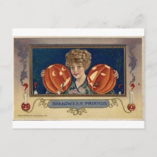 Vintage Halloween Greeting Cards Classic Posters