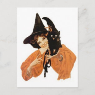 Vintage Halloween Greeting Cards Classic Posters
