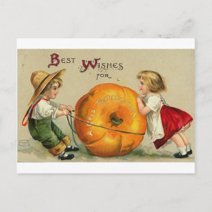 Vintage Halloween Greeting Cards Classic Posters