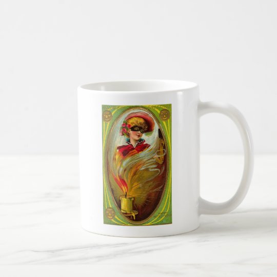 Vintage Halloween Greeting Cards Classic Posters Coffee Mug