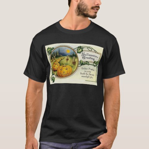 Vintage Halloween Greeting Cards Classic Posters T_Shirt