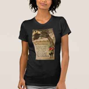 Vintage Halloween Greeting Cards Classic Posters T-Shirt