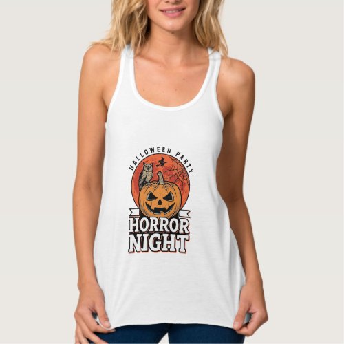 Vintage Halloween Horror Night Pumpkin Shirt Desig