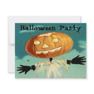 Vintage Halloween Invitations invitation
