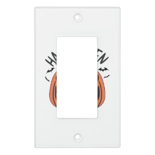 Vintage Halloween Light Switch Cover