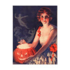 Vintage Halloween Magic Pumpkin