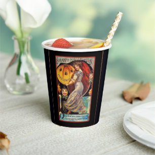 Vintage Halloween Paper Cup