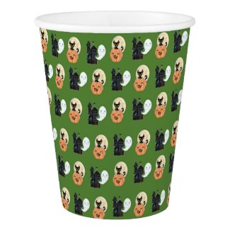 Vintage Halloween Paper Cup