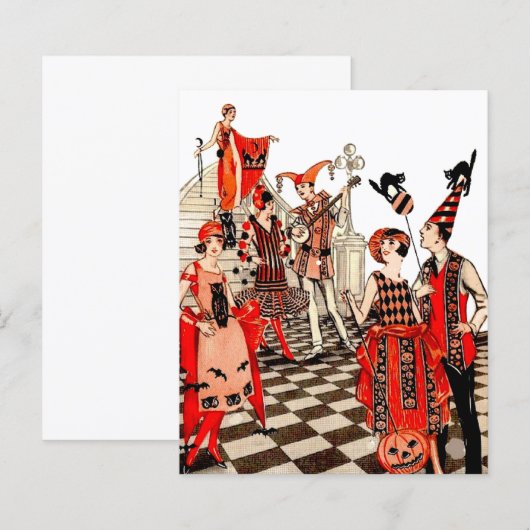 Vintage Halloween Party (Front/Back)