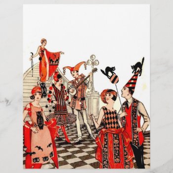 Vintage Halloween Party by Cardgallery at Zazzle