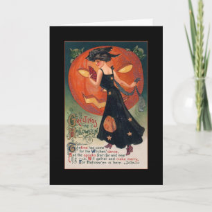 Vintage Halloween Party Invite With Bloody Text