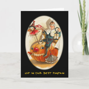 Vintage Halloween Party Invite With Bloody Text