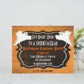 Vintage Halloween Party or Sales Flyer (Standing Front)