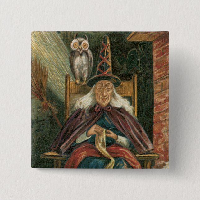 Vintage Halloween Pin (Front)