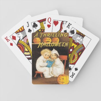 Vintage Halloween Playing Cards by mrcountscary at Zazzle