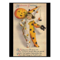 vintage Halloween Postcard