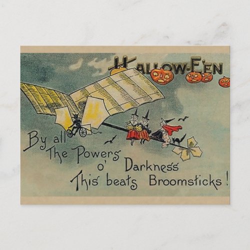 Vintage Halloween Postcard