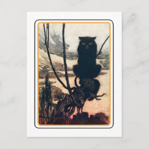 Vintage Halloween Postcard