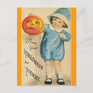 Vintage Halloween Postcard