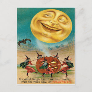 Vintage Halloween Postcard