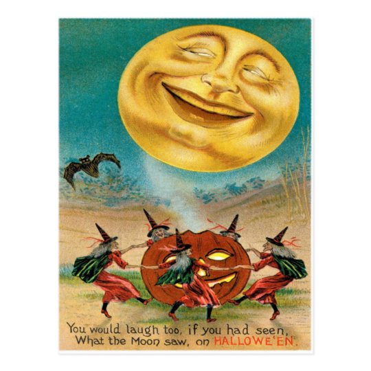 Vintage Halloween Postcard