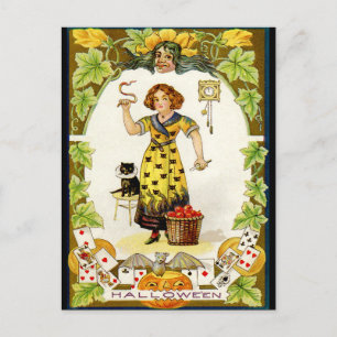 Vintage Halloween Postcard