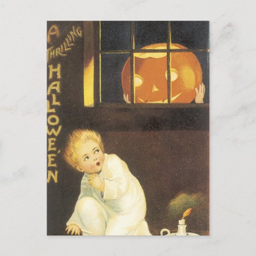 Vintage Halloween Postcard