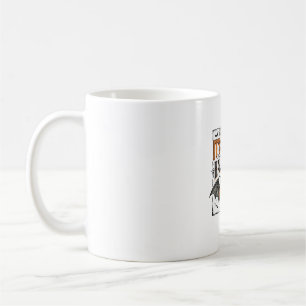 Vintage Halloween Pumpkin Bat Typography Shirt Des Coffee Mug