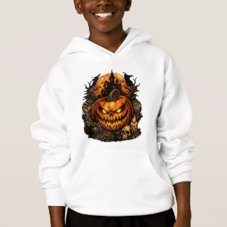 Vintage Halloween Pumpkin Graphic T-Shirt Hoodie
