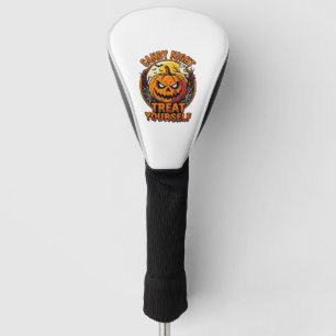 Vintage Halloween Pumpkin Treat Yourself Shirt_1 Golf Head Cover