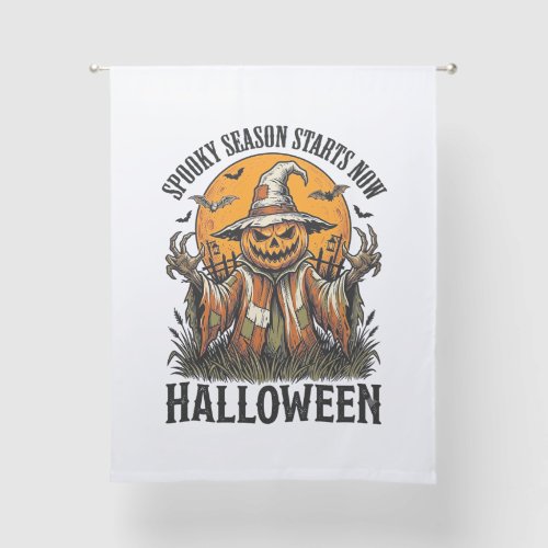 Vintage Halloween Scarecrow Pumpkin Witch Shirt_1 Sheer Curtains