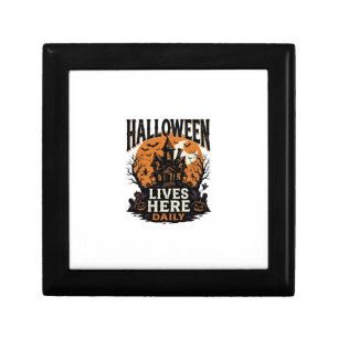 Vintage Halloween Shirt Haunted House Everyday Got Gift Box