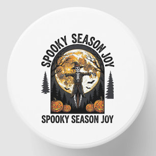 Vintage Halloween Shirt with Scarecrow Moon Art_1 Mini Candle Favors