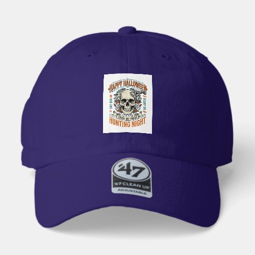 Vintage Halloween Skull Trick or Treat Shirt Desig 47 Brand Hat