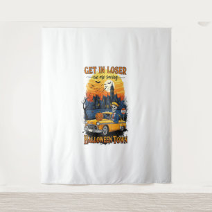 Vintage Halloween Spook Show Tapestry