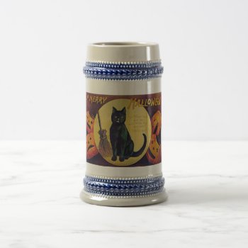 Vintage Halloween Stein by mrcountscary at Zazzle
