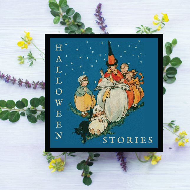 Vintage Halloween Storytime Little Witch Black Cat (Creator Uploaded)