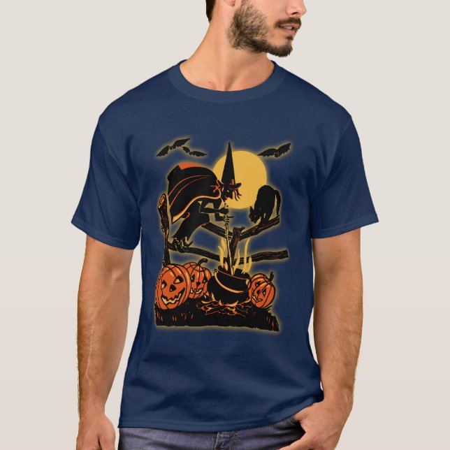 Vintage Halloween T-Shirt (Front)