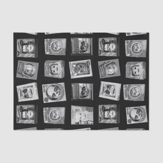 Vintage Halloween Tissue Paper (Front)