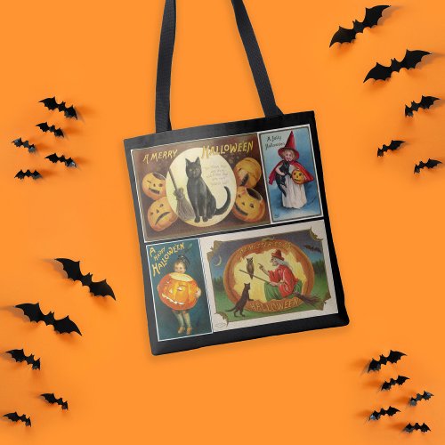 Vintage Halloween Tote Bag