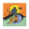 Vintage Halloween Trick Or Treat Kids Sticker