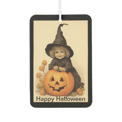 Vintage Halloween Witch Air Freshener