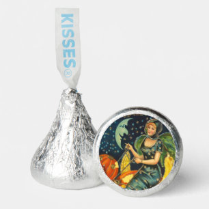 Vintage Halloween Witch Poster Hershey®'s Kisses®