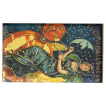 Vintage Halloween Witch Poster