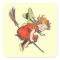 Vintage Halloween Witch Sticker